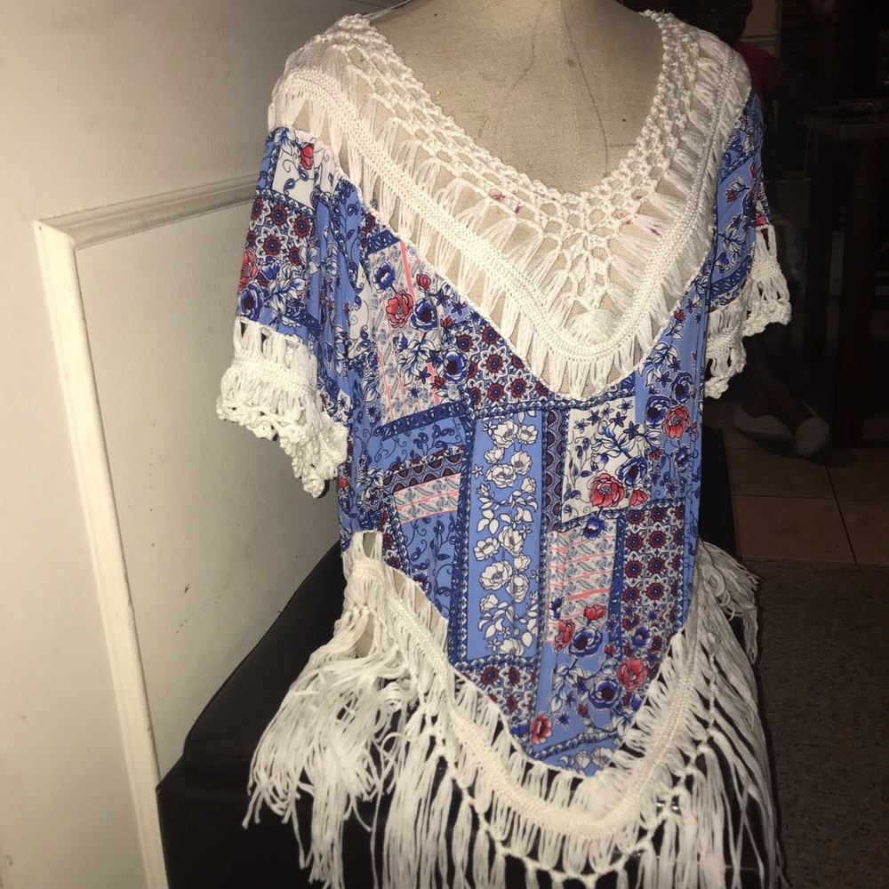 Sexy Bohemian Top with Fringes
